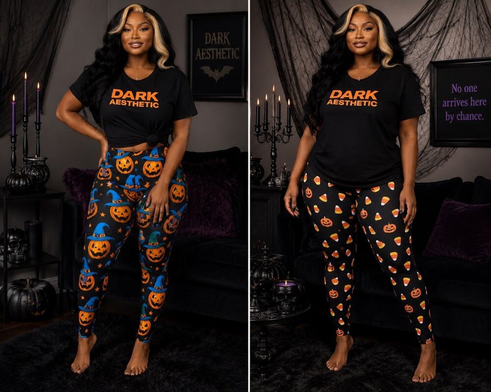 Dark Aesthetic® Halloween Lounge Set